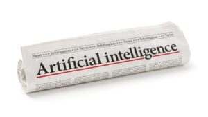 Intelligenza artificiale AI giornalismo news AI