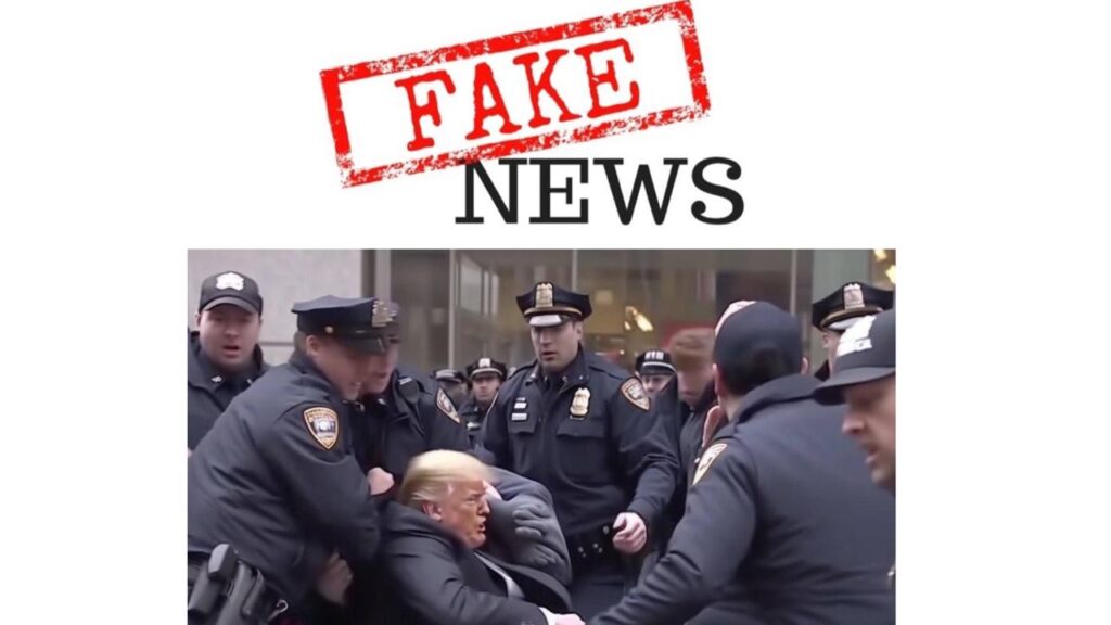 11Trump arrestato Fake news