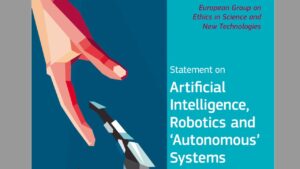 Statement on artificial intelligence, robotics and 'autonomous' systems