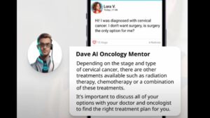 "Dave", chatbot dedicato interamente ai malati oncologici
