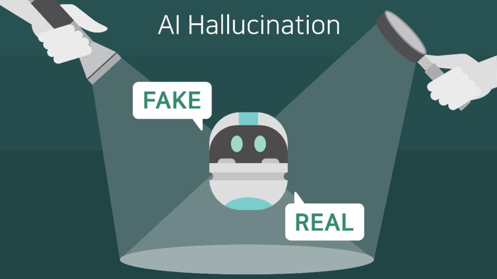 fake real Ai Hallucination