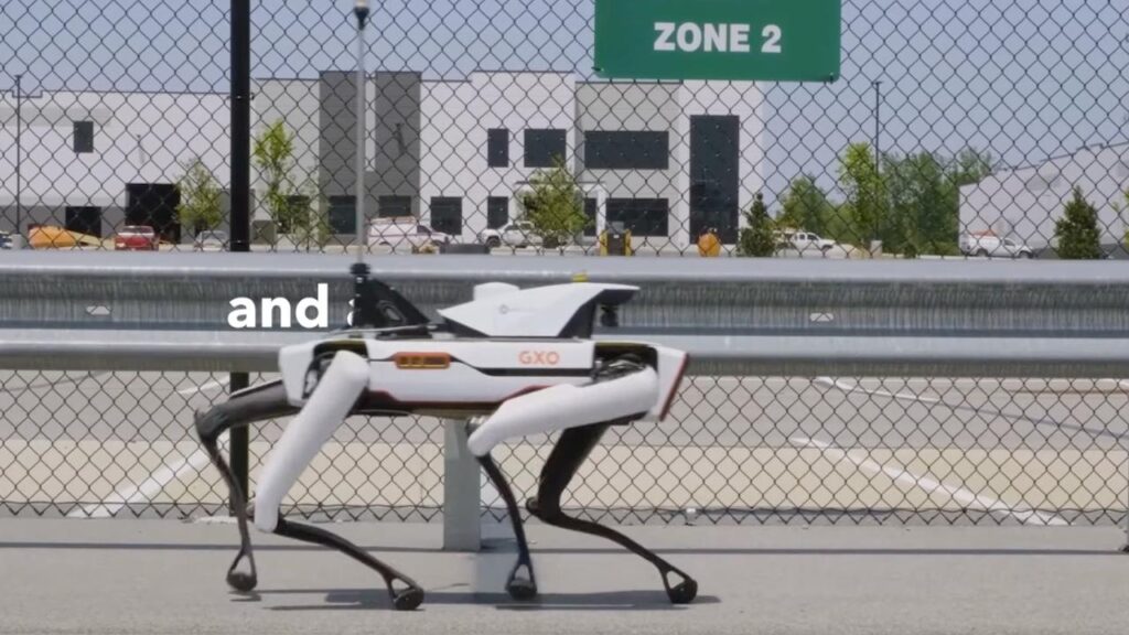 DroneDog cane robot sorveglianza
