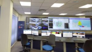 Sala di controllo smart city - Palermo - Progetto Coro