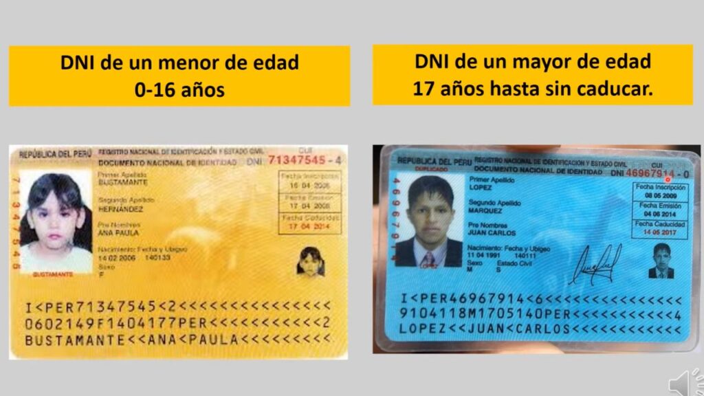 Documento Nacional de Identidad Perù