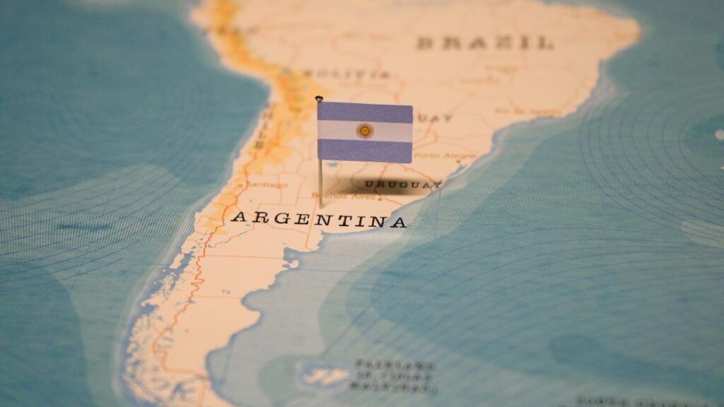 Argentina mappa