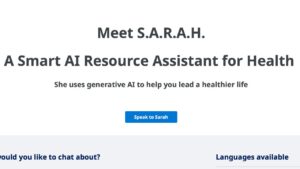 S.A.R.A.H., un prototipo di promotore della salute digitale Oms