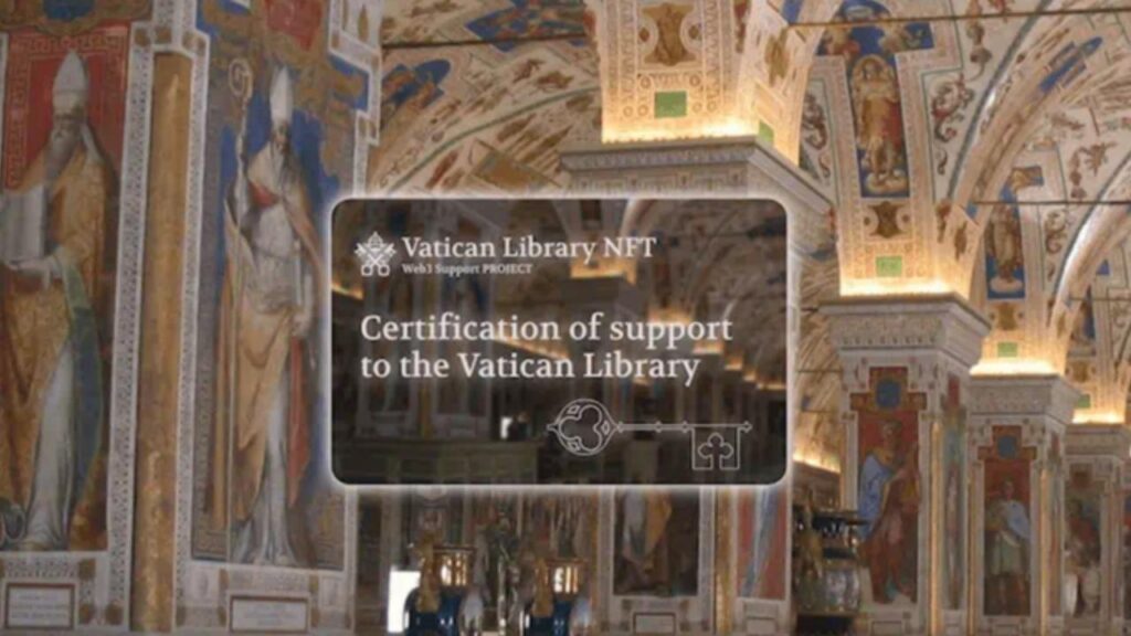 NFT biblioteca vaticana