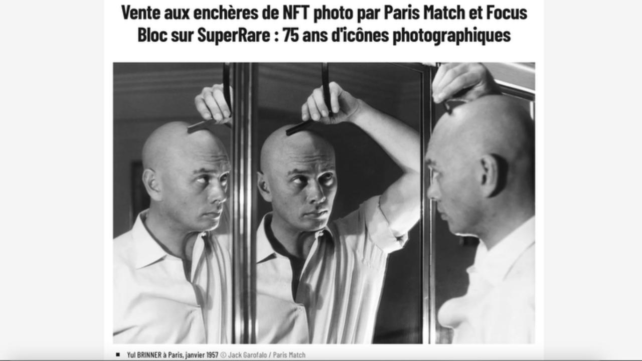 Paris Match Nft