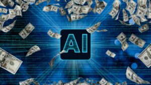 Intelligenza artificiale banca soldi dollari