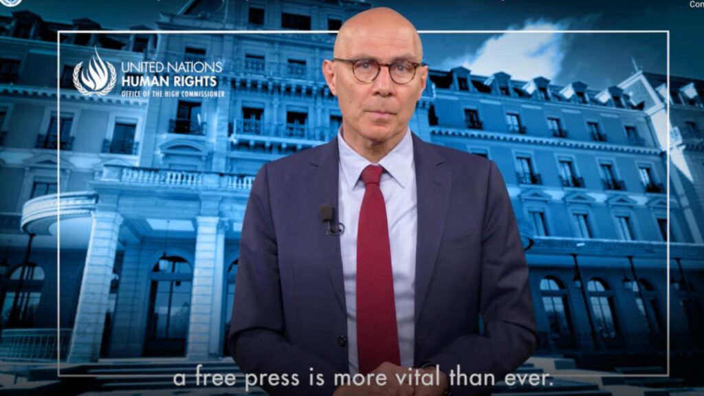 Volker Türk free press stampa libera